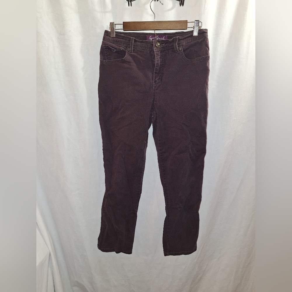 Gloria Vanderbilt Purple Jeans Size 8 Short